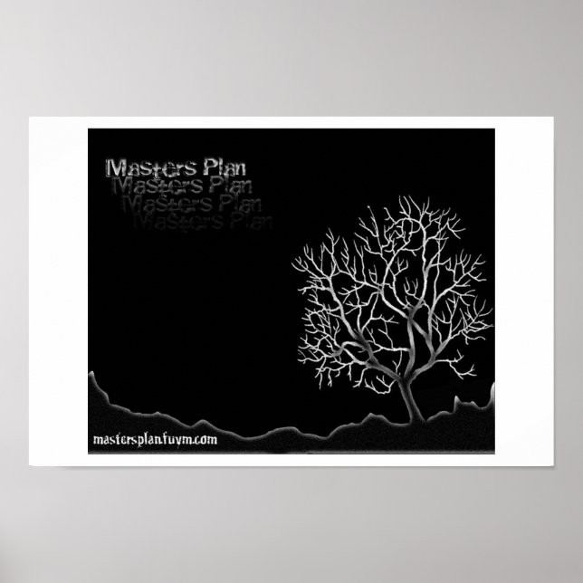 Poster de Plano de mestrados (Frente)