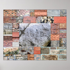 Poster de Plymouth Rocks e Bricks