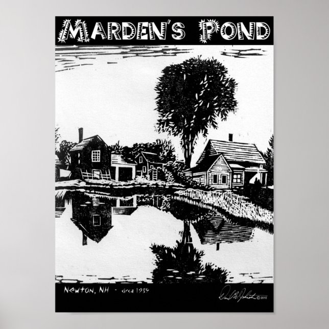 Poster de Pond de Marden (Frente)