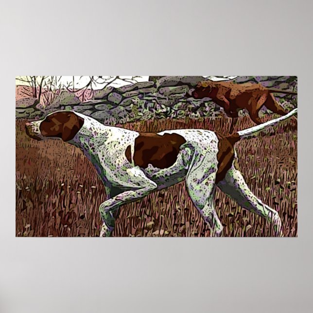 Poster de ponteiro pintado pela Vintage (Frente)