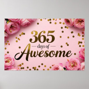 Poster de pontos cor-de-ouro cor-de-rosa para cont