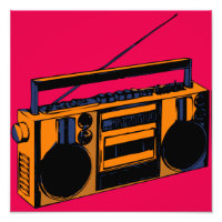 Poster de Pop de Ampliação de Fotografia da Caixa