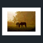 Poster de Pop de Arte dos Cavalos - Posters de Cav<br><div class="desc">Pop Art Style Trabalho de arte - Sephia Yellow Brown Earth - Imagem sobre o cavalo - Arte Animal Digital</div>