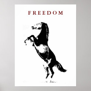 Poster de Pop de Arte por Cavalo de Criação Motiva