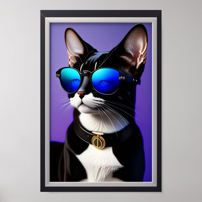 poster de pop de gato legal (Frente)