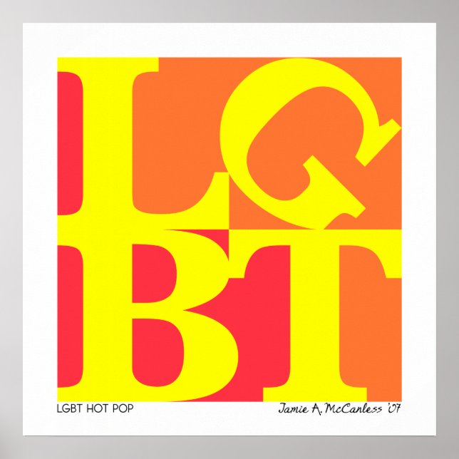 Poster de Pop LGBT (Frente)