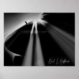 POSTER de pôr do sol SAAB 340