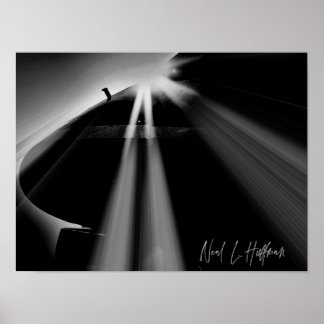 POSTER de pôr do sol SAAB 340