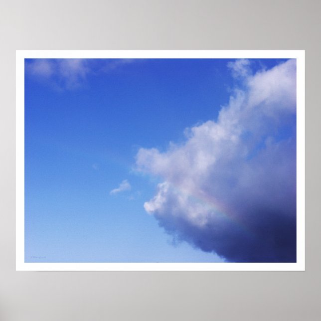 Poster de porcos e arco-íris (Frente)