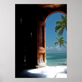 Poster de Porta de Sonho Tropical