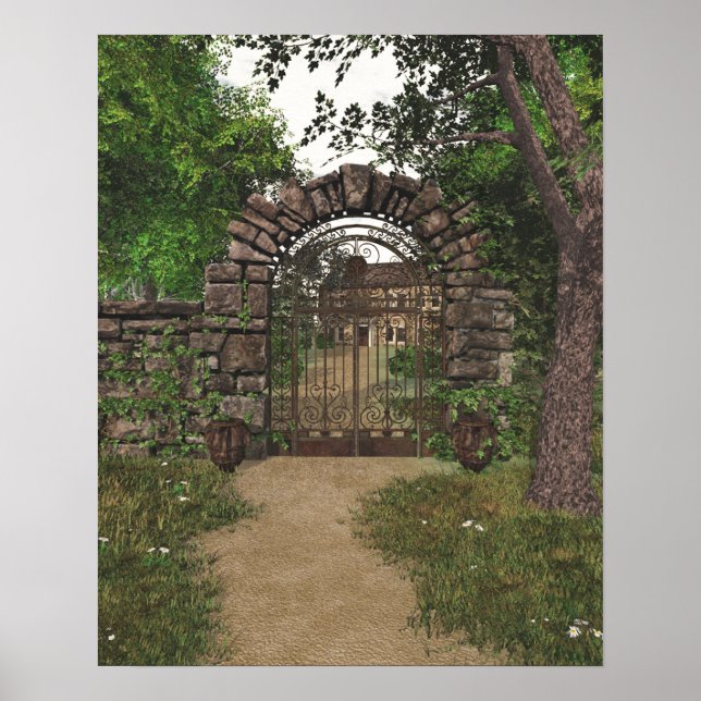 Poster de Portas do Jardim (Frente)
