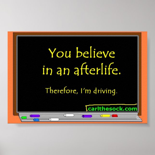 Poster de pós-vida (Frente)