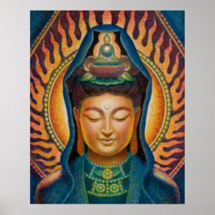 Póster De "poster da chama Kuan Yin"