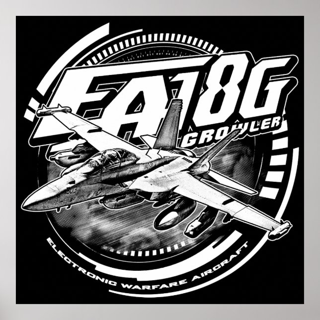 POSTER de Poster de agricultor EA-18G (Frente)