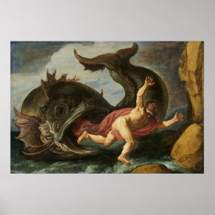 Póster De "poster Jonah e da baleia"