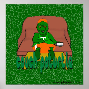 Poster de Poturtle do sofá