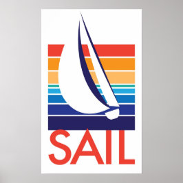 Poster de Praça_SAIL de Cor do Barco