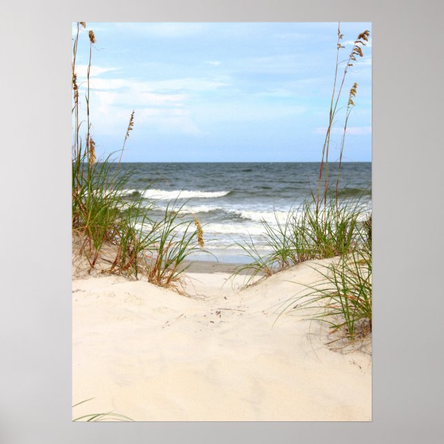 Poster de praia (Frente)