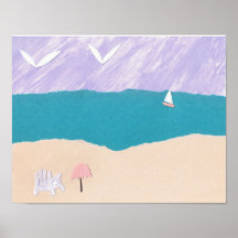 Poster de praia