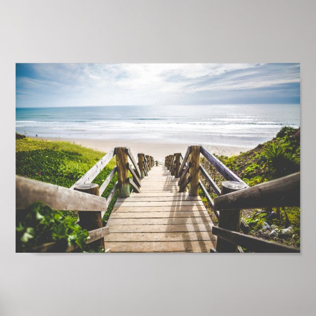 Poster de praia (Frente)