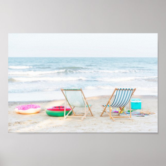 Poster de praia (Frente)