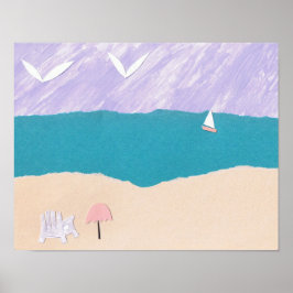 Poster de praia