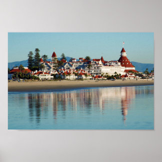 Poster de praia de Coranado