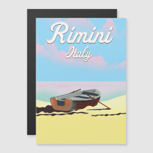 poster de praia de Rimini