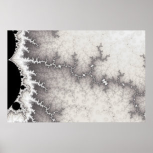 Poster de prata da falha na linha