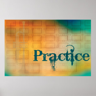 Poster de prática - Trompete