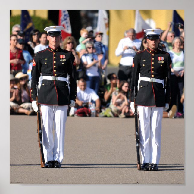 Poster de Precision de Equipe de Drill Silencioso (Frente)