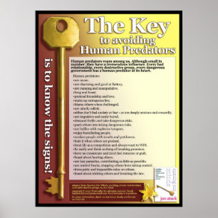 Poster de Predador Humano (tamanho dos EUA)