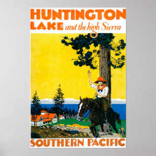 Poster de Promotinal do lago Huntington
