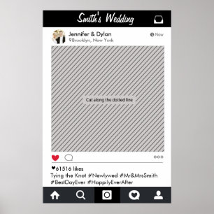 Poster de Propagação de Fotografia de Frame do Par