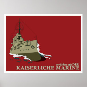 Poster de Propaganda Alemã da Primeira Guerra Mun