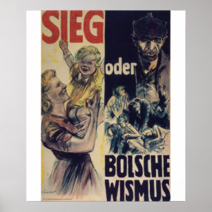 Poster de Propaganda Bolshevismo