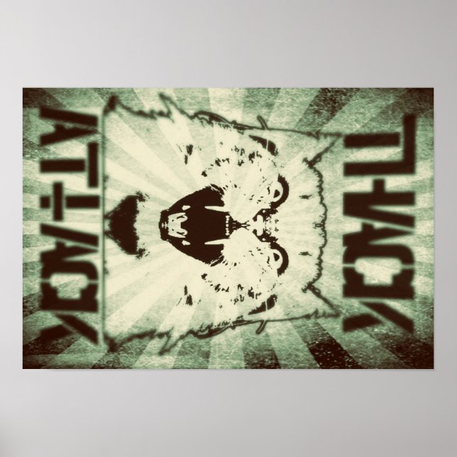 Poster de Propaganda de Binks Loucos (Frente)