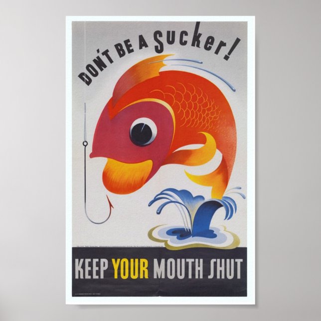 Poster de propaganda WII (Frente)