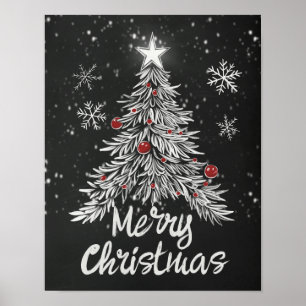 Poster de Quadro de Natal Russo Feliz