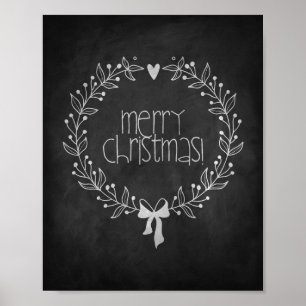 Poster de Quadro Feliz de Natal
