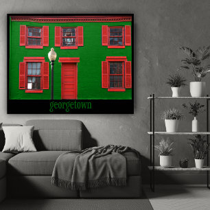 Poster de Quirky Georgetown Decor