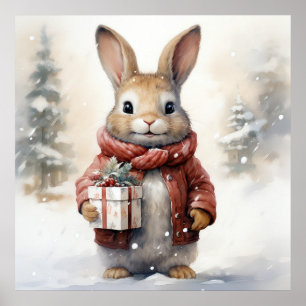 Poster de Rabbit de Natal