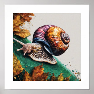 Poster de Rastreamento de Caracol