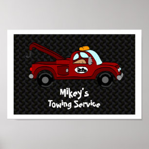 Poster de reboque personalizado