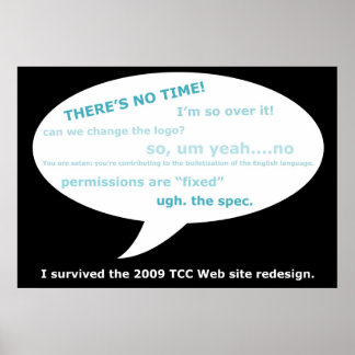 Poster de Redesign da Web TCC