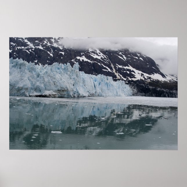 Poster de Reflexões do Glaciar (Frente)