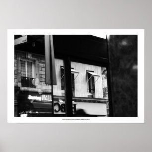 Poster de Reflexões e Janelas da Atmosfera Parisie