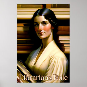 Poster de Regra de Bibliotecários