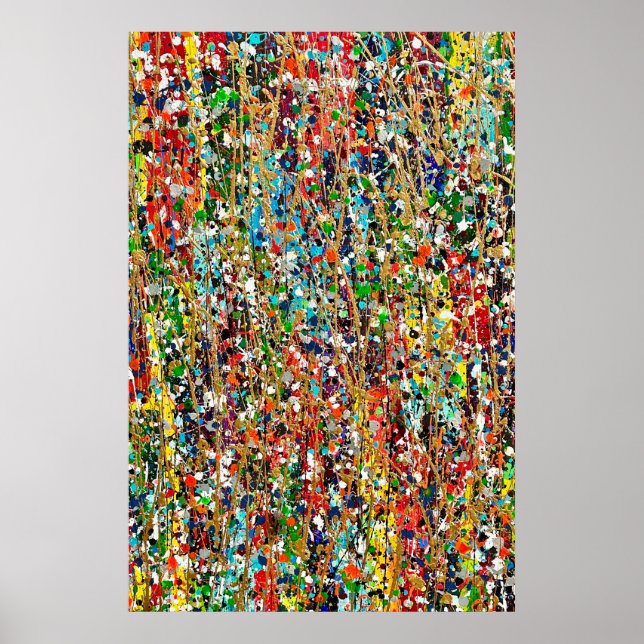 Poster de relva de trigo 24 x 36 (Frente)