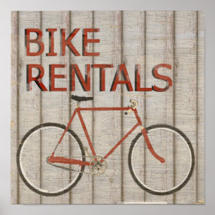 Poster de Rendas de Bike